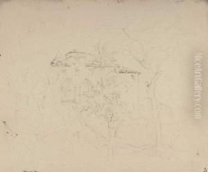 Studie Aus Terracina Sudlich Von Rom. 1815-1817