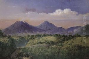The Dutch Colonial Troops Patrolling Mt. Merapi &amp;