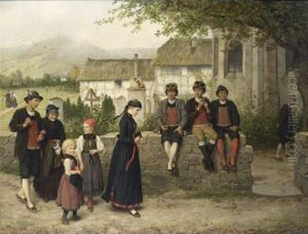 Der Kirchgang - view 1