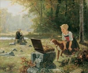 Die Kunstfreundin.