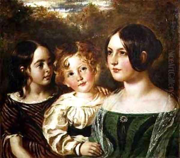 The Wood Children Emily Frederick and Mary - view 1