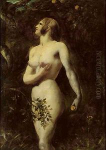 The temptation of Eve by William Etty