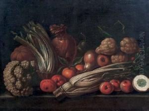 Natura Morta Con Ortaggi E Frutta Natura Morta Con Ortaggi E Frutta