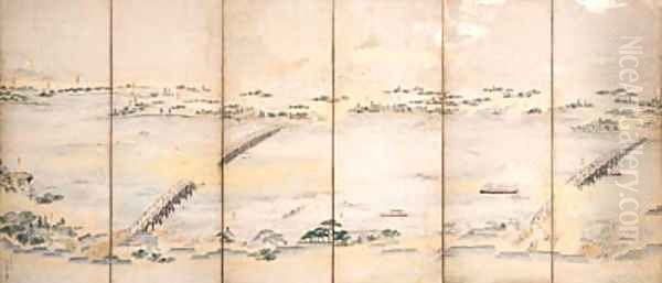 Scenes along the Sumida River - view 1