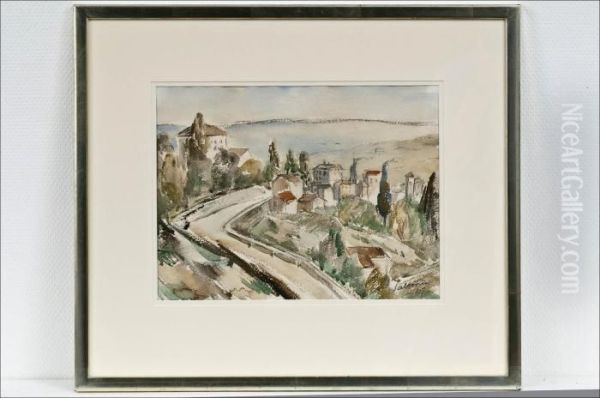 Tiecagnesiin - Vagen Till Cagnes. - view 1
