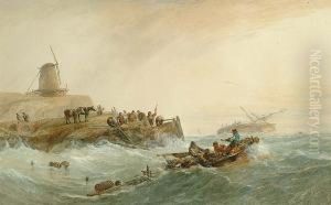 Salvaging The Derelict by John Cuthbert Salmon