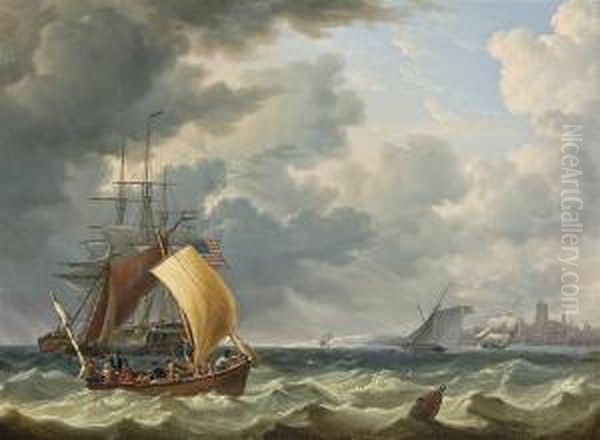 Entering A Harbor - view 1