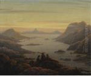 Scottish Sunset by Robert Salmon