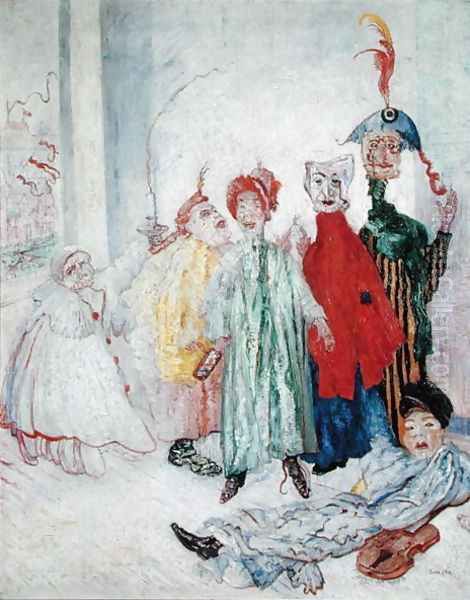 The Strange Masks, 1891 - view 1
