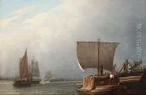 'view On The Thames From Dog's Island' (sic) 'view On The Thames From Dog's Island' (sic)
