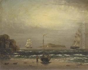English And American Merchantmen In The Clyde