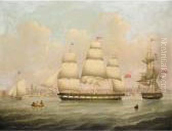 Sailing Off Liverpool - view 1