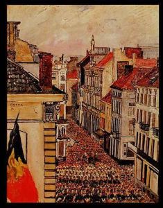 Music in the Streets of Flanders, 1891