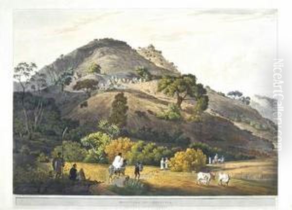 The Town Of Dixan In Abyssinia; Mucculla In Abyssinia - view 1