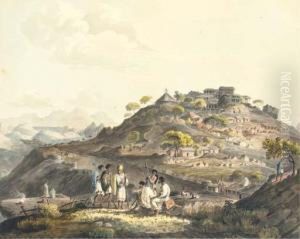 Town Of Dixan In Abyssinia Town Of Dixan In Abyssinia