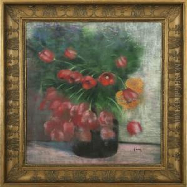 Interior With Flowers In A Vase - view 1