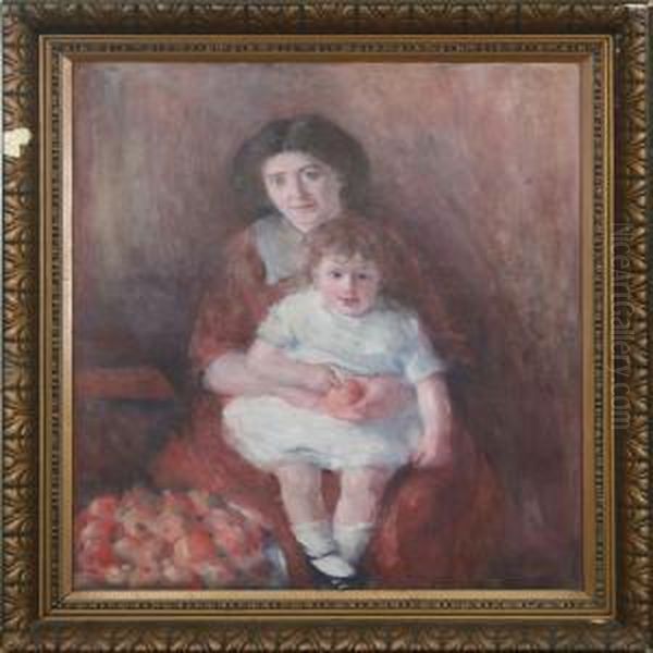 Portrait Of Mother Andchild - view 1
