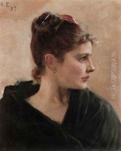 Naisen Pää (Portrait of a Young Lady)