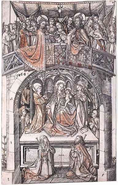 The Large Virgin of Einsiedeln 1466 - view 1