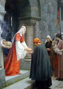 Leighton Edward Blair Charity Of St. Elizabeth Of Hungary Leighton Edward Blair Charity Of St. Elizabeth Of Hungary