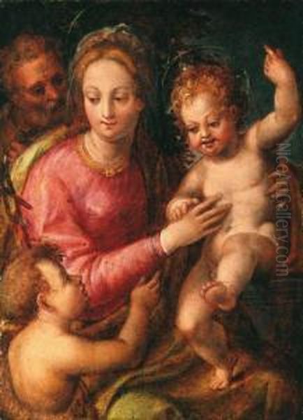 Sacra Famiglia Con San Giovannino - view 1