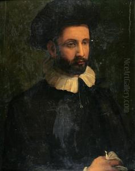 A Portrait Of A Gentleman Wearing A Hat - view 1