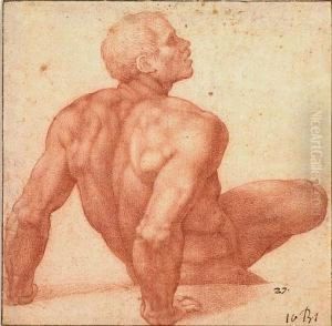 The Seated Figure Of A Saved Soul<</b>