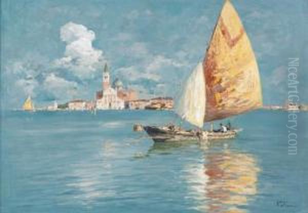 La Laguna Di Venezia E L'isola Di San Giorgio - view 1