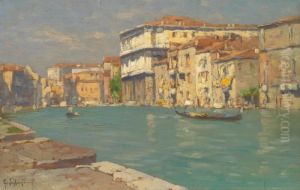 Veduta Del Canal Grande Da Santa Maria Della Salute