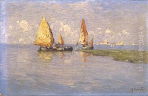 Barche A Vela by Giovanni Salviati