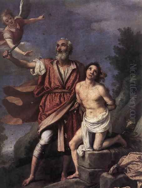 Sacrifice of Isaac 1590s by (Jacopo Chimenti) Empoli