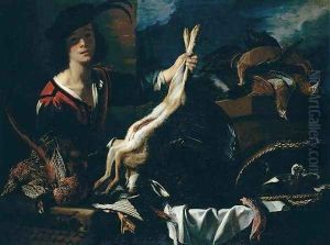 Still-Life with Games 1620s by (Jacopo Chimenti) Empoli
