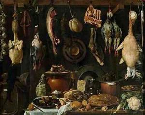 Still Life of Game Birds by (Jacopo Chimenti) Empoli