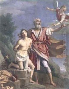 The Sacrifice of Isaac by (Jacopo Chimenti) Empoli