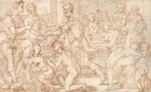 Achille E Le Figlie Di Lykomede