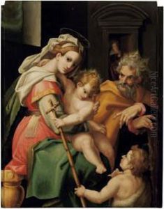 Sacra Famiglia Con San Giovannino Sacra Famiglia Con San Giovannino