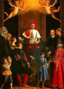 St Ivo Protector of Widows and Orphans by (Jacopo Chimenti) Empoli
