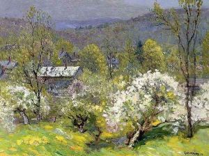 Apple Blossoms by John Joseph Enneking