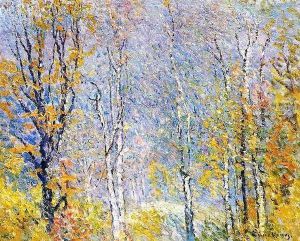 Birches by John Joseph Enneking