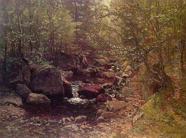 Brook in Spring - view 1
