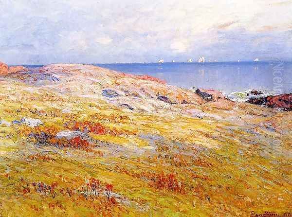 Moonrise at Sunset, Gloucester, Massachusetts by John Joseph Enneking