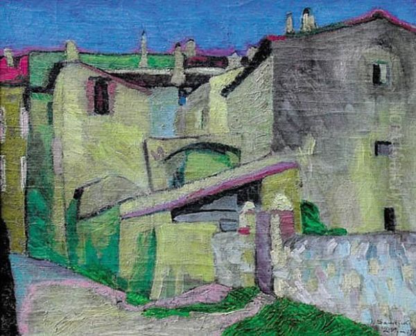 Uliczka W Le Vigan - view 1