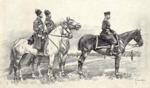 Nicolas Ii. by Nikolai Semenovich Samokish