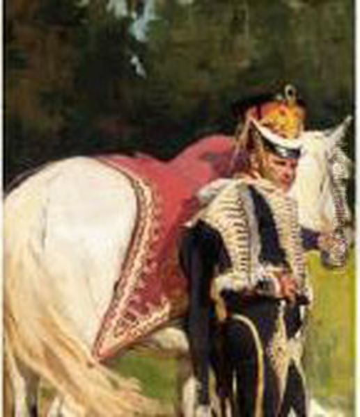 Officer Of The Life Guards Hussar Regiment - view 1