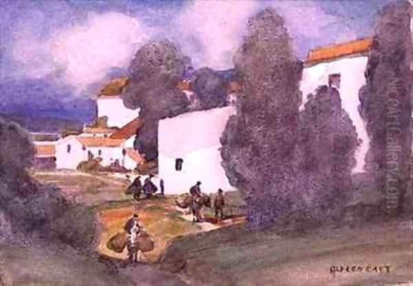 A Mediterranean Village - view 1