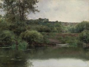 A Riverbank In Poissy