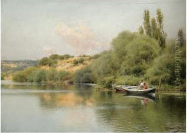 Remando En El Rio (rowing On The River) - view 1