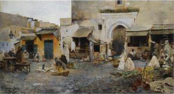 Market In Tangiers - view 1