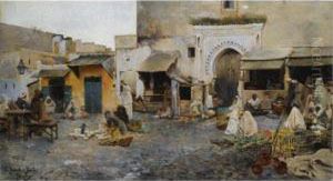 Market In Tangiers