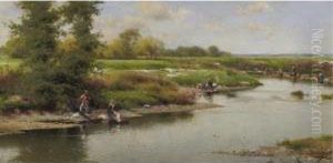 Wash Day by Emilio Sanchez-Perrier